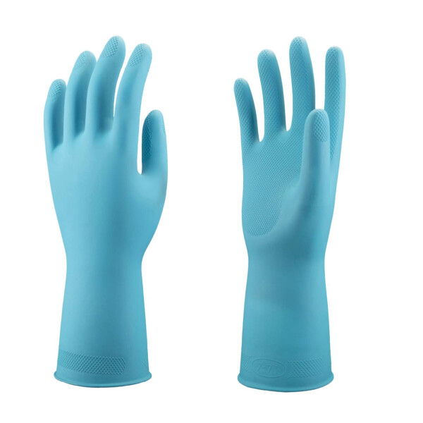 Nitril-Handschuhe Mehrweg-Handschuhe blau 1 Paar 