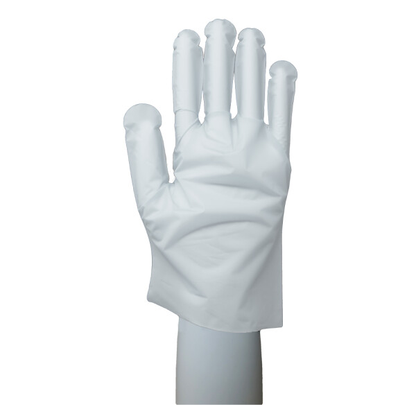 200xTPE Handschuhe blau/weiß UNIPROTECT-FlexiTouch, Unigloves, puderfrei, Box á 200Stk blau medium/M