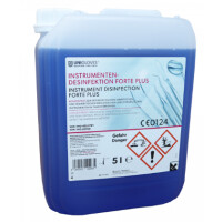 Instrumentendesinfektion Forte PLUS, Konzentrat, Unigloves 5 L Kanister