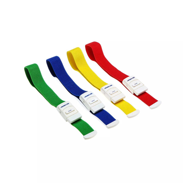 Venenstauer | Med-Comfort | einzeln verpackt - verschiedene Farben 2,5 x 45 cm gelb