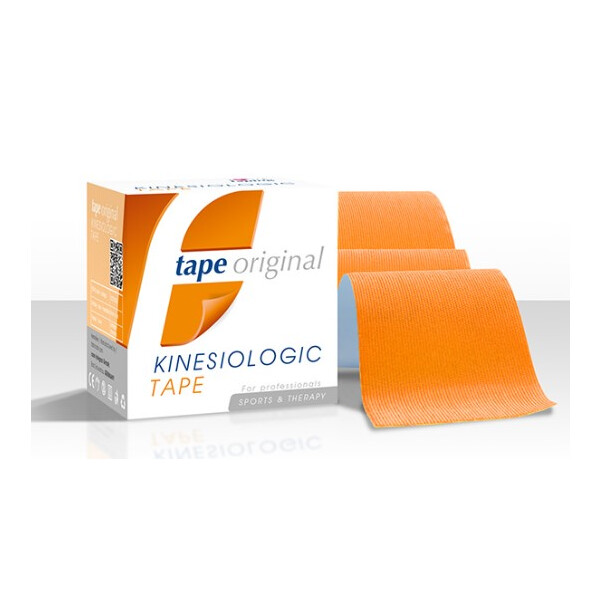 Tape Original Kinesiologic Tape - Kinesiotape 5 cm x 5 m - verschiedene Farben orange