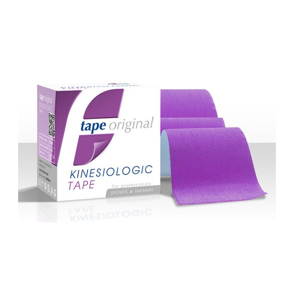 Tape Original Kinesiologic Tape - Kinesiotape 5 cm x 5 m - verschiedene Farben violett