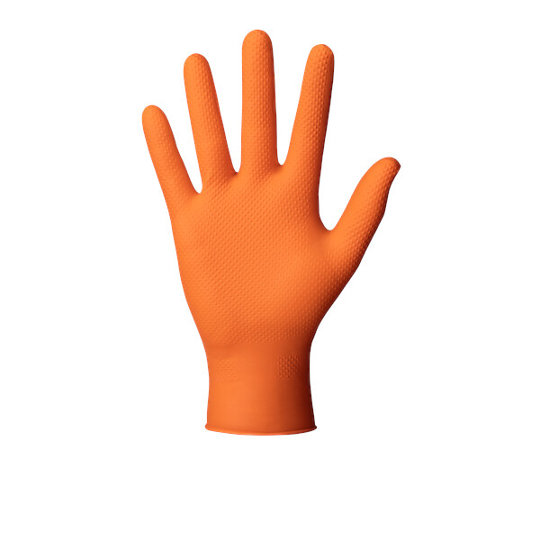 Mercator GOGRIP Orange - Premium Einmalhandschuhe aus Nitril, 3,18 €