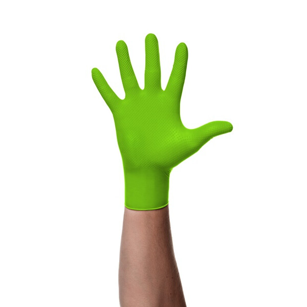 Mercator GOGRIP Green - Premium Einmalhandschuhe aus Nitril, 4,49