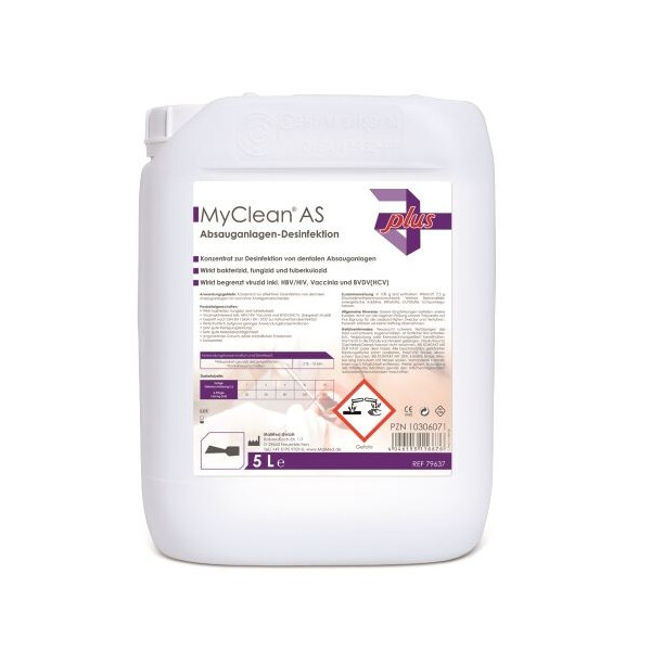MyClean AS, Absaugenanlagendesinfektion 5 Liter