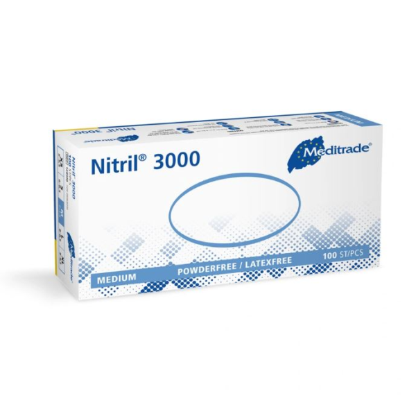 Nitrilhandschuhe Nitril 3000 weiß Meditrade online kaufen