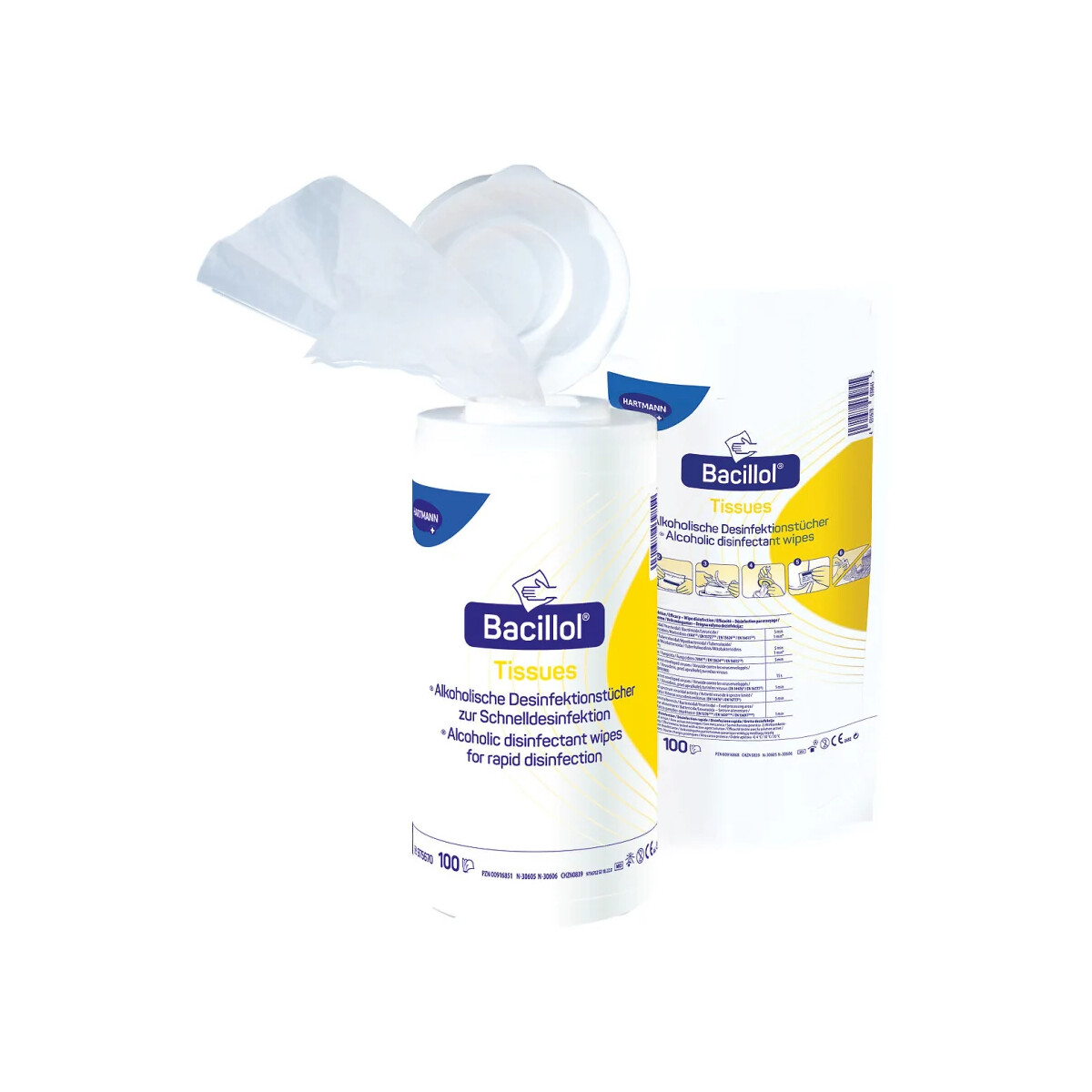 Bacillol® Tissues Nachfüllbeutel 100 St - Shop Apotheke Bacillol® Tissues Nachfüllbeutel 100 St - Shop Apotheke